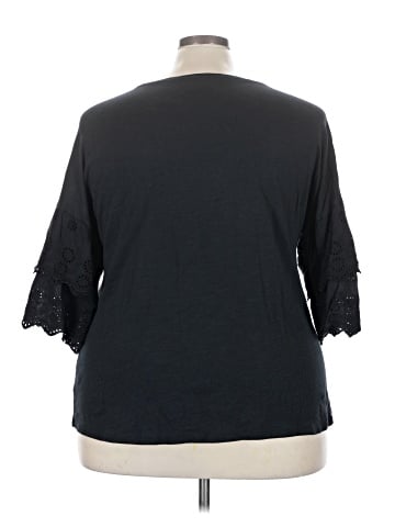 Downing Studio 3/4 Sleeve Top (view 2)