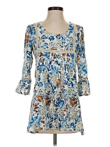 Sundance 3/4 Sleeve Blouse (view 1)