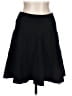 Milly Solid Black Casual Skirt Size L - photo 1