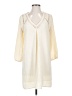 Sabine 100% Polyester Ivory 3/4 Sleeve Blouse Size S - photo 1