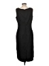 Emily... 100% Polyester Solid Black Cocktail Dress Size 12 - photo 2