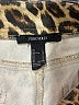 Forever 21 Animal Print Gold Jeans Size L - photo 7