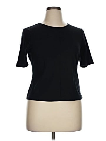 Adrienne Vittadini Short Sleeve Turtleneck (view 1)