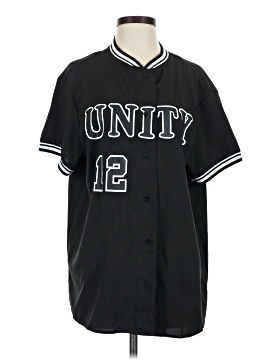 Shein Short Sleeve Button-Down Shirt (view 1)