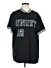 Shein Black Short Sleeve Button-Down Shirt Size 4 - photo 1