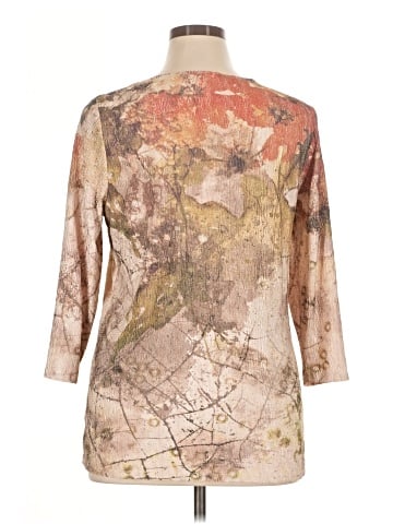Coldwater Creek 3/4 Sleeve Blouse (view 2)