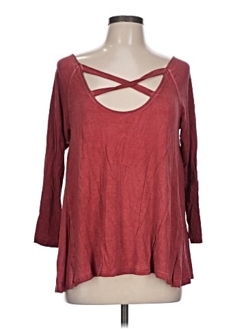 Unbranded 3/4 Sleeve T-Shirt (view 1)