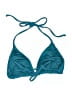 Unbranded 100% Cotton Solid Teal Swimsuit Top Size S - photo 2