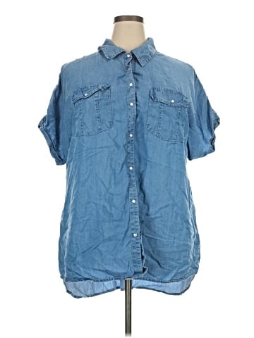 C established 1946 Short Sleeve Button-Down Shirt (view 1)