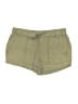 Joie Solid Green Khaki Shorts Size XS - photo 1