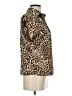 Eliane Rose Animal Print Brown Short Sleeve Blouse Size XS - photo 4