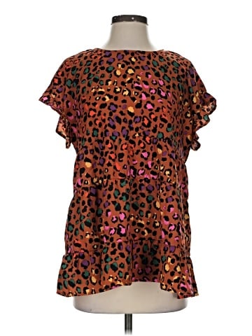 Wonder Short Sleeve Blouse (view 1)