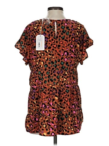 Wonder Short Sleeve Blouse (view 2)