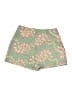 Entro 100% Polyester Floral Green Shorts Size M - photo 2