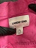 Lands' End 100% Cotton Solid Pink Romper Size 14 - photo 3
