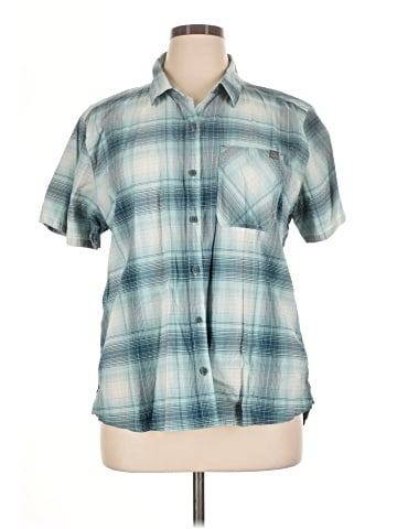 L.L.Bean Short Sleeve Button-Down Shirt (view 1)