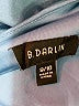 B. Darlin Blue Cocktail Dress Size 9 - 10 - photo 7