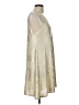 Espresso Metallic Ivory Casual Dress Size L - photo 4