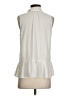 Neiman Marcus Ivory Sleeveless Blouse Size S - photo 2