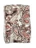 Unbranded 100% Polyester Paisley Ivory Brown Scarf One size - photo 2