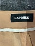 Express 100% Polyester Yellow Tan Khaki Shorts Size 8 - photo 3