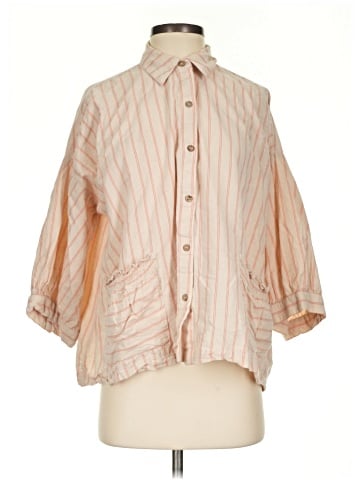 Free People 3/4 Sleeve Button-Down Shirt (view 1)