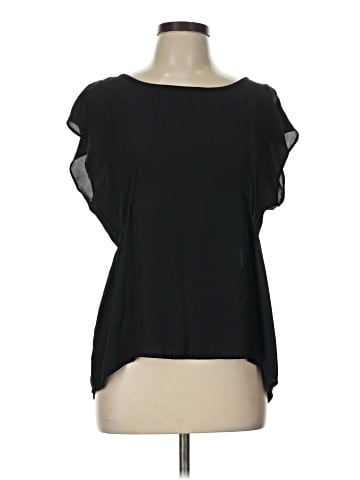 Bar III Short Sleeve Blouse (view 1)