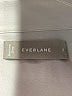 Everlane 100% Silk Gray Silver Long Sleeve Silk Top Size 2 - photo 7