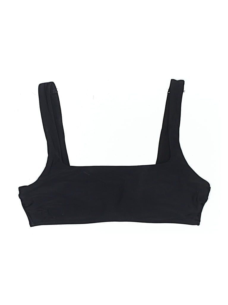 Pre-owned Aerie Swimsuit Top Black Swimwear
