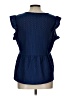 Steve Madden Blue Sleeveless Blouse Size L - photo 2