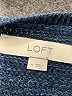 Ann Taylor LOFT 100% Cotton Blue Pullover Sweater Size M - photo 7