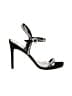 Stuart Weitzman Graphic Black Sandals Size 9 - photo 1