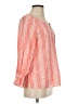 Tommy Bahama Orange 3/4 Sleeve Blouse Size XS - photo 4