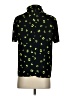 Cos 100% Polyester Stars Black Short Sleeve Blouse Size 4 - photo 2