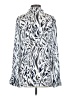 Joseph Ribkoff 100% Polyester Animal Print Silver White Long Sleeve Blouse Size 4 - photo 2