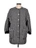 Zara Houndstooth Gray Coat Size M - photo 1