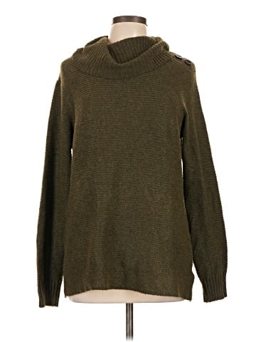 Pink Clover Turtleneck Sweater (view 1)