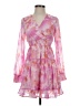 Japna 100% Polyester Tie-dye Pink Cocktail Dress Size XS - photo 1