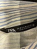 Zara Stripes Blue Long Sleeve Button-Down Shirt Size M - photo 7