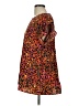 Molly Bracken 100% Polyester Orange Short Sleeve Blouse Size L - photo 5