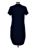 Splendid 100% Viscose Solid Blue Casual Dress Size L - photo 2