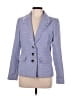 DKNY Houndstooth Blue Blazer Size 8 - photo 1