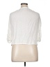 Unbranded 100% Rayon White 3/4 Sleeve Blouse Size XS - photo 2