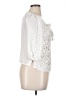 Unbranded 100% Rayon White 3/4 Sleeve Blouse Size XS - photo 4