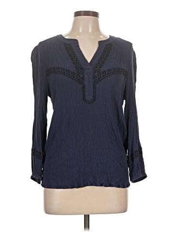 Chico's 3/4 Sleeve T-Shirt (view 1)