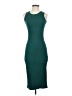 Sugarlips Solid Green Casual Dress Size XS - photo 1