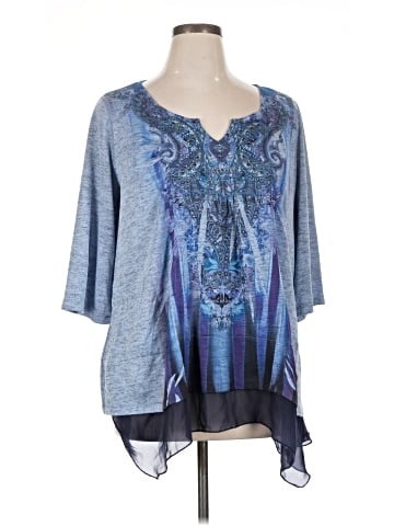 World Unity 3/4 Sleeve Blouse (view 1)