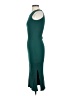 Sugarlips Solid Green Casual Dress Size XS - photo 5