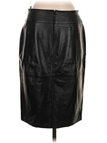Patrizia Luca Faux Leather Skirt (view 2)