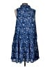 Max Studio Stars Blue Casual Dress Size S - photo 2